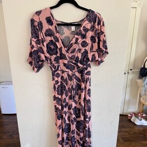 Floral Nursing Maxi Dress - Motherhood Maternity (S/P)